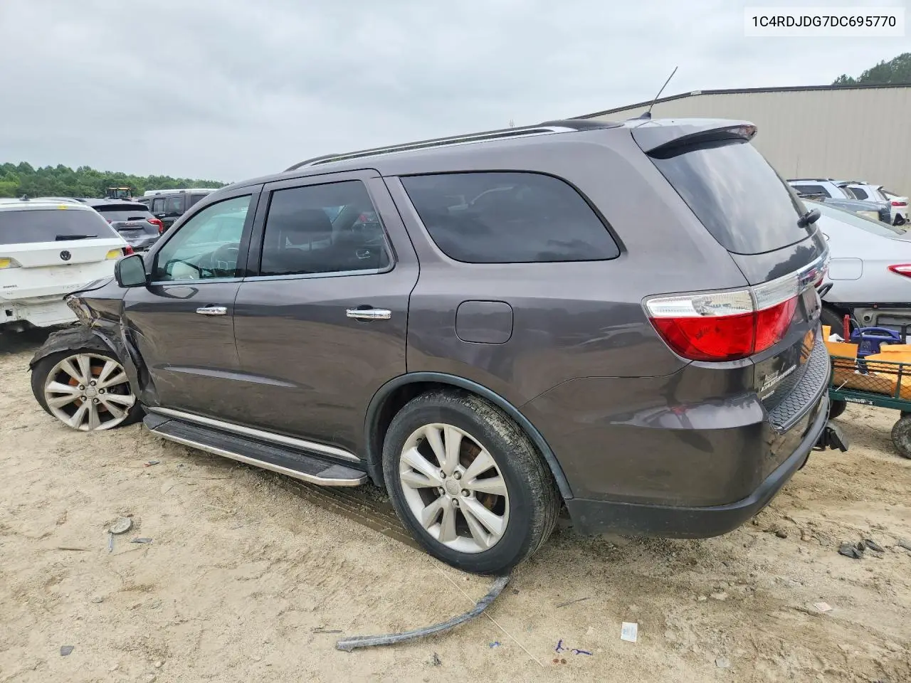 2013 Dodge Durango Crew VIN: 1C4RDJDG7DC695770 Lot: 59589946