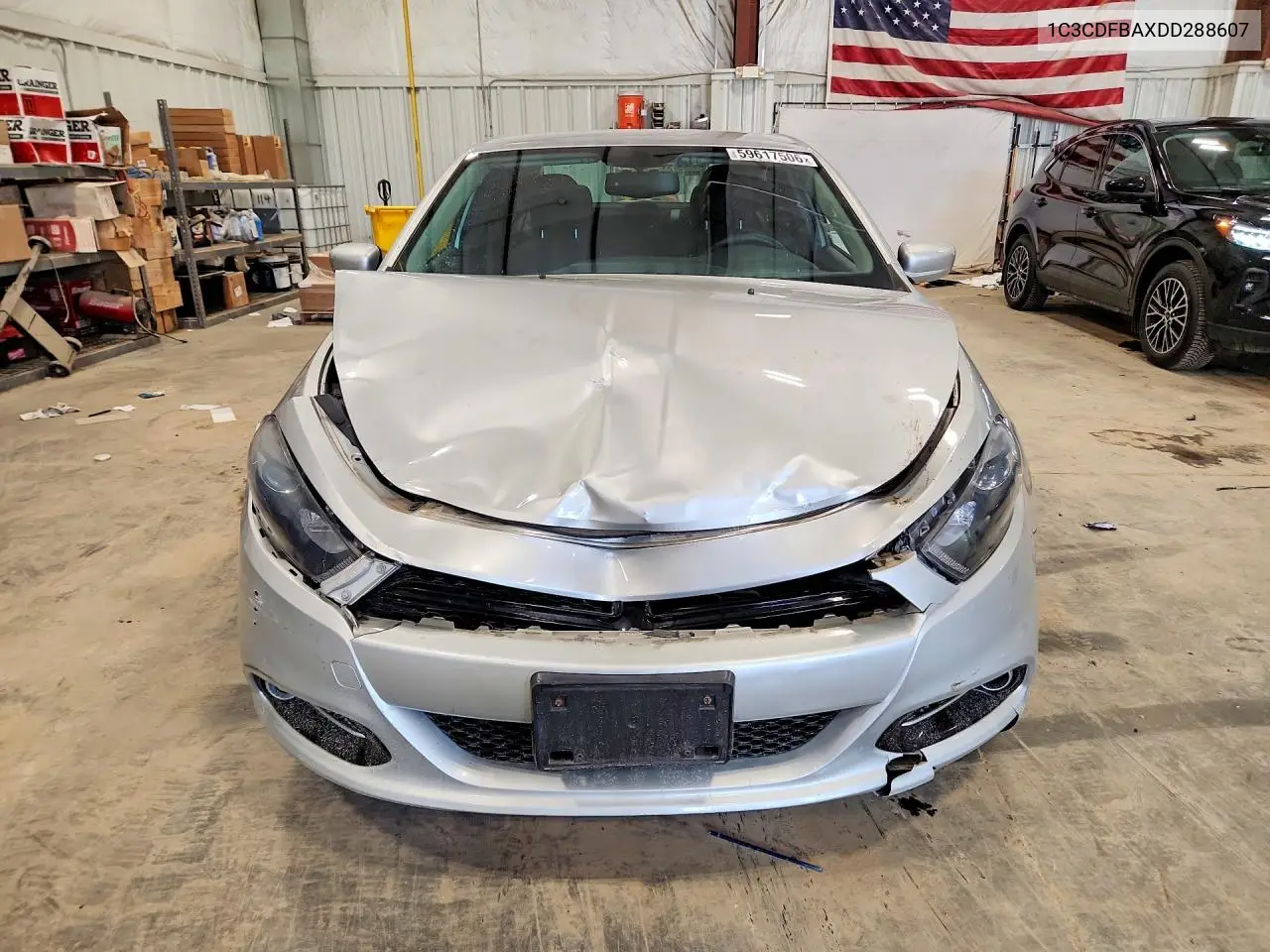 2013 Dodge Dart Sxt VIN: 1C3CDFBAXDD288607 Lot: 59617506