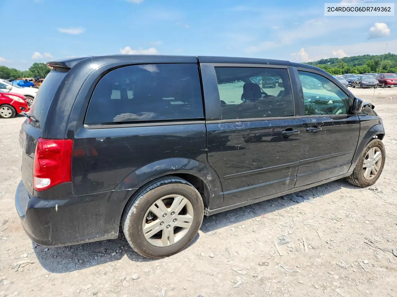 2013 Dodge Grand Caravan Sxt VIN: 2C4RDGCG6DR749362 Lot: 60153666
