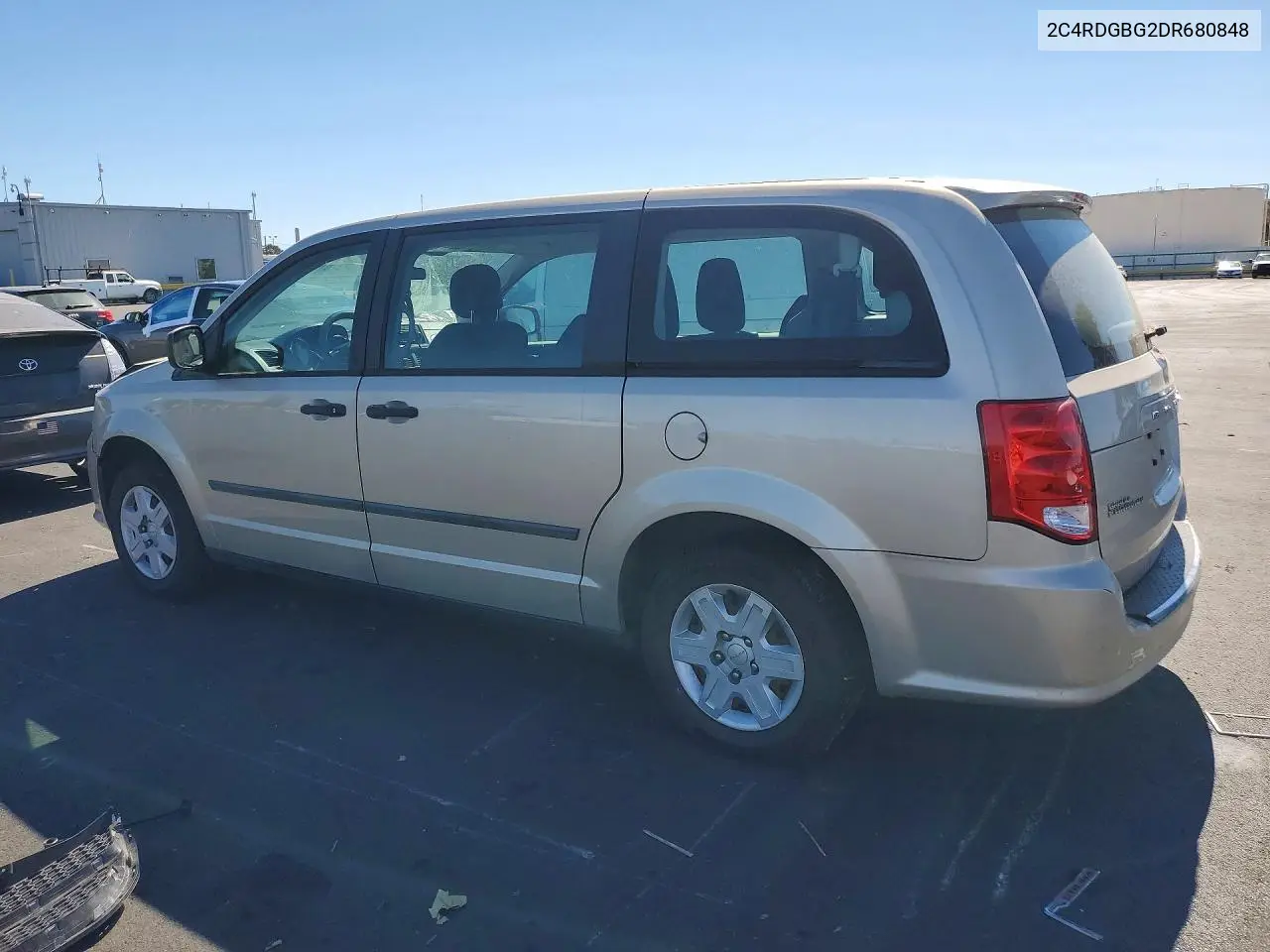 2013 Dodge Grand Caravan Se VIN: 2C4RDGBG2DR680848 Lot: 61577076