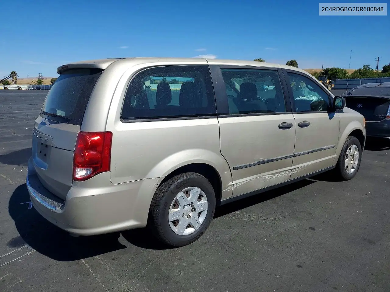 2013 Dodge Grand Caravan Se VIN: 2C4RDGBG2DR680848 Lot: 61577076