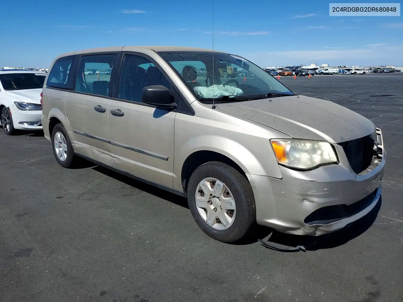 2013 Dodge Grand Caravan Se VIN: 2C4RDGBG2DR680848 Lot: 61577076