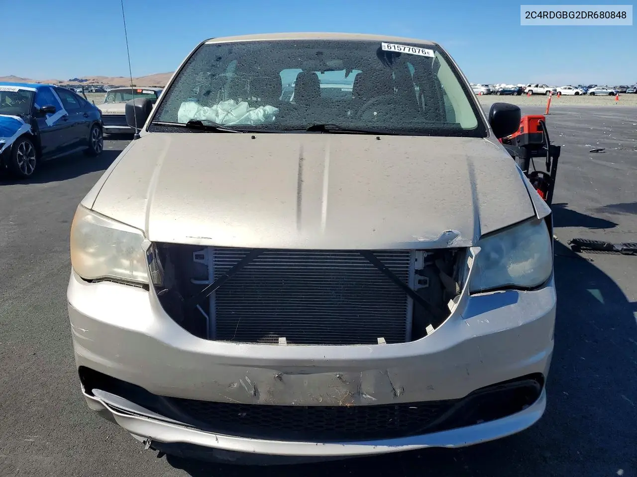 2013 Dodge Grand Caravan Se VIN: 2C4RDGBG2DR680848 Lot: 61577076