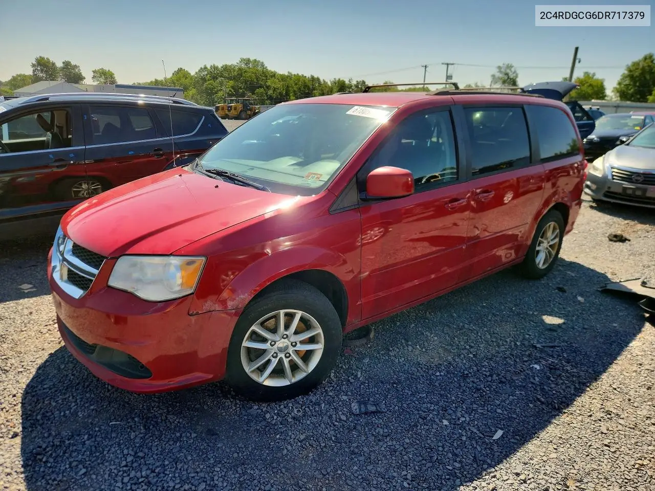 2013 Dodge Grand Caravan Sxt VIN: 2C4RDGCG6DR717379 Lot: 61808726