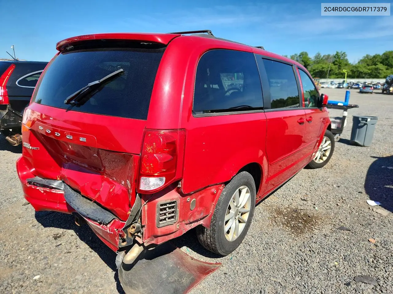 2013 Dodge Grand Caravan Sxt VIN: 2C4RDGCG6DR717379 Lot: 61808726