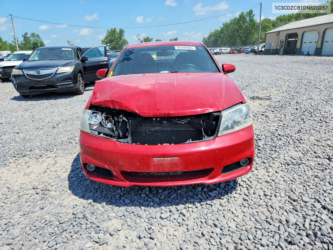 2013 Dodge Avenger Sxt VIN: 1C3CDZCB1DN620257 Lot: 85448565
