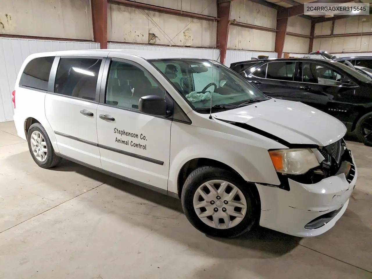 2014 Dodge Ram Wagon VIN: 2C4RRGAGXER315645 Lot: 54676976