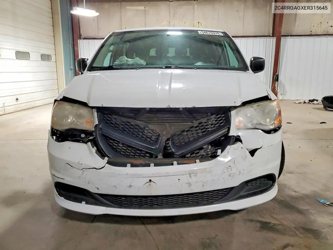 2014 Dodge Ram Wagon VIN: 2C4RRGAGXER315645 Lot: 54676976