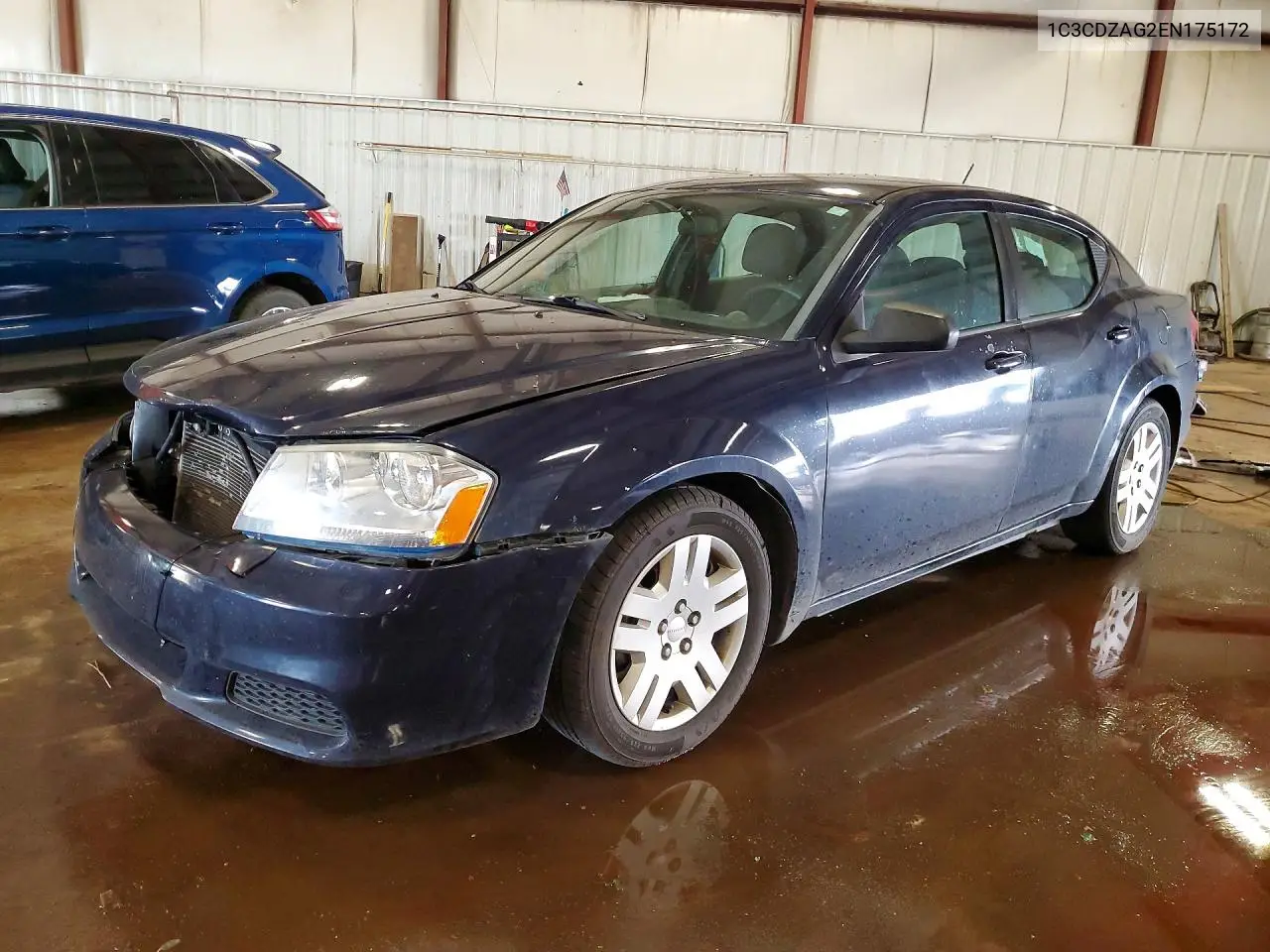 2014 Dodge Avenger Se VIN: 1C3CDZAG2EN175172 Lot: 55166776