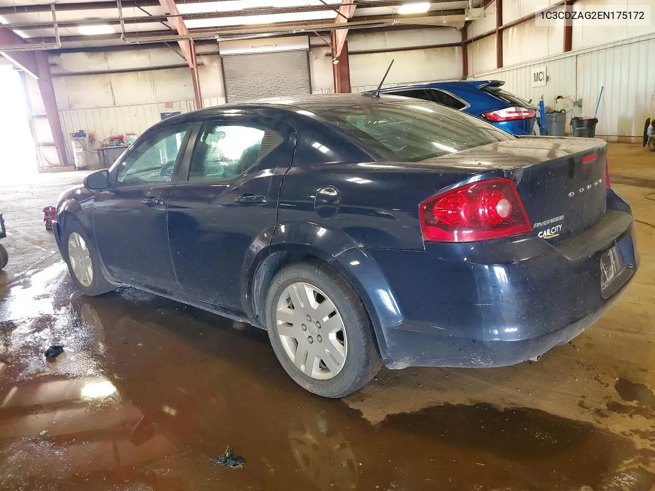 2014 Dodge Avenger Se VIN: 1C3CDZAG2EN175172 Lot: 55166776