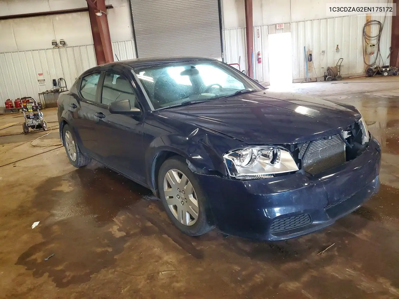 2014 Dodge Avenger Se VIN: 1C3CDZAG2EN175172 Lot: 55166776