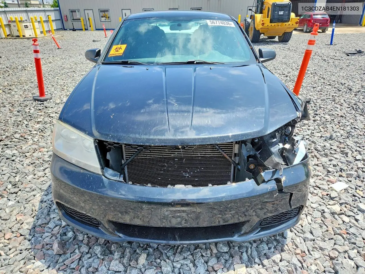 2014 Dodge Avenger Se VIN: 1C3CDZAB4EN181303 Lot: 56774036