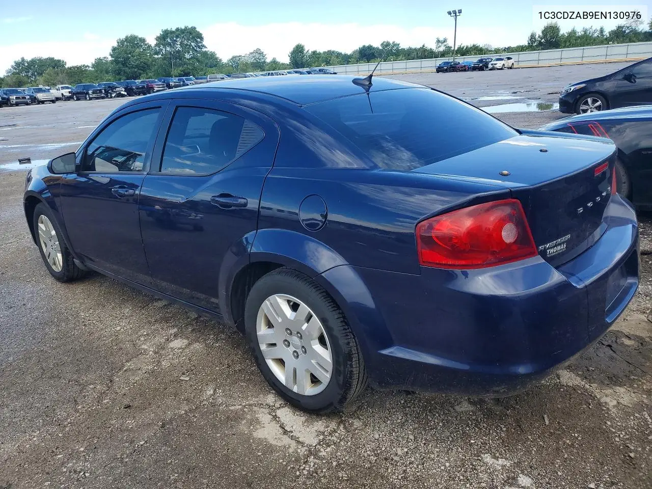 2014 Dodge Avenger Se VIN: 1C3CDZAB9EN130976 Lot: 57528466