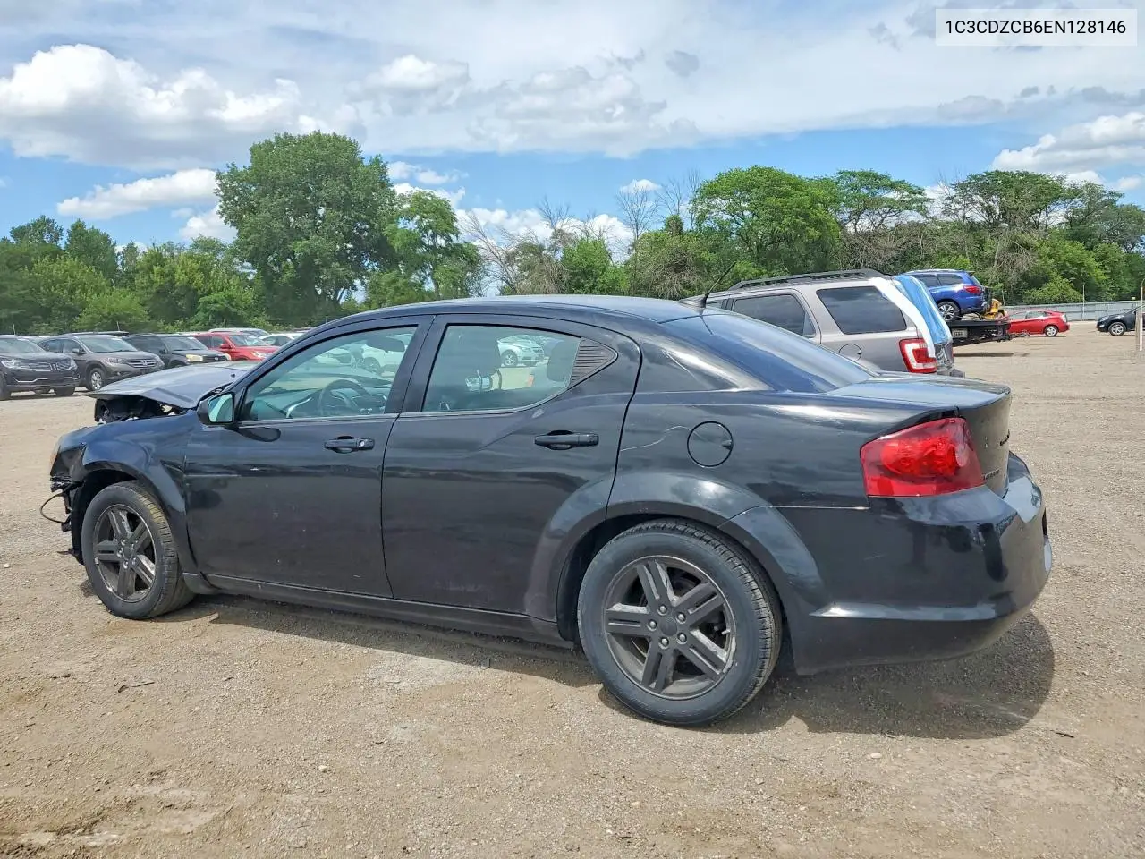 2014 Dodge Avenger Sxt VIN: 1C3CDZCB6EN128146 Lot: 57605526