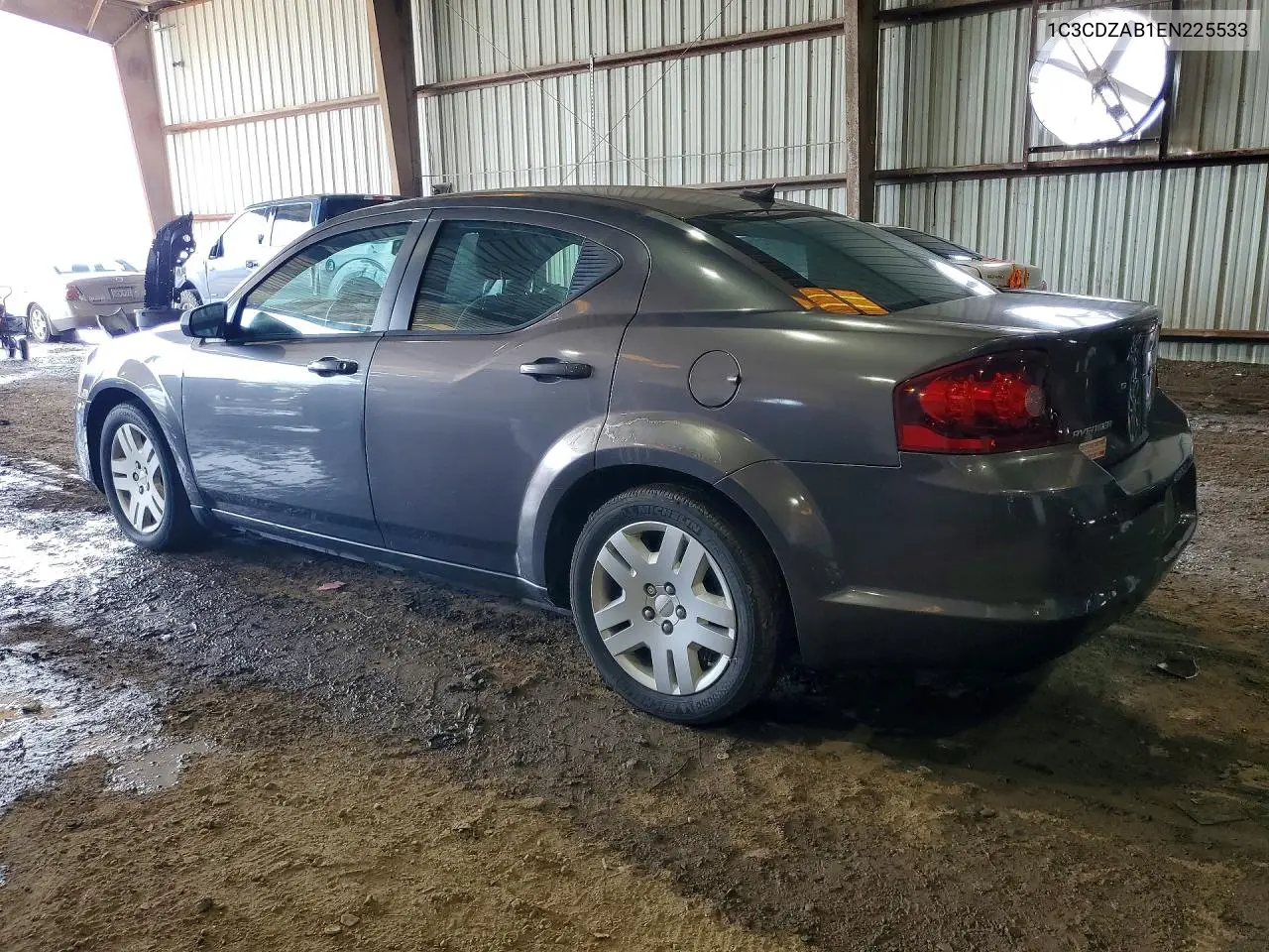 2014 Dodge Avenger Se VIN: 1C3CDZAB1EN225533 Lot: 57629536