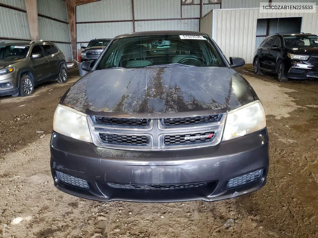 2014 Dodge Avenger Se VIN: 1C3CDZAB1EN225533 Lot: 57629536