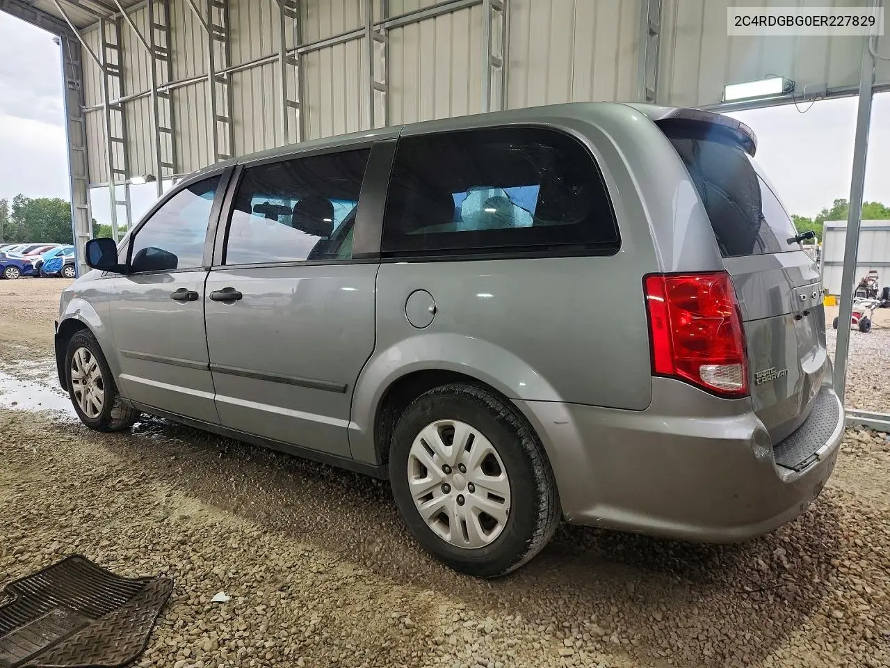 2014 Dodge Grand Caravan Se VIN: 2C4RDGBG0ER227829 Lot: 58101416