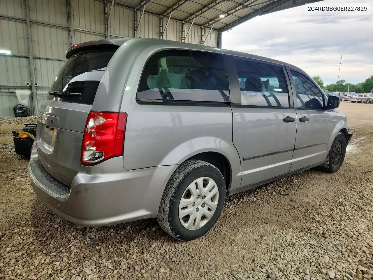 2014 Dodge Grand Caravan Se VIN: 2C4RDGBG0ER227829 Lot: 58101416