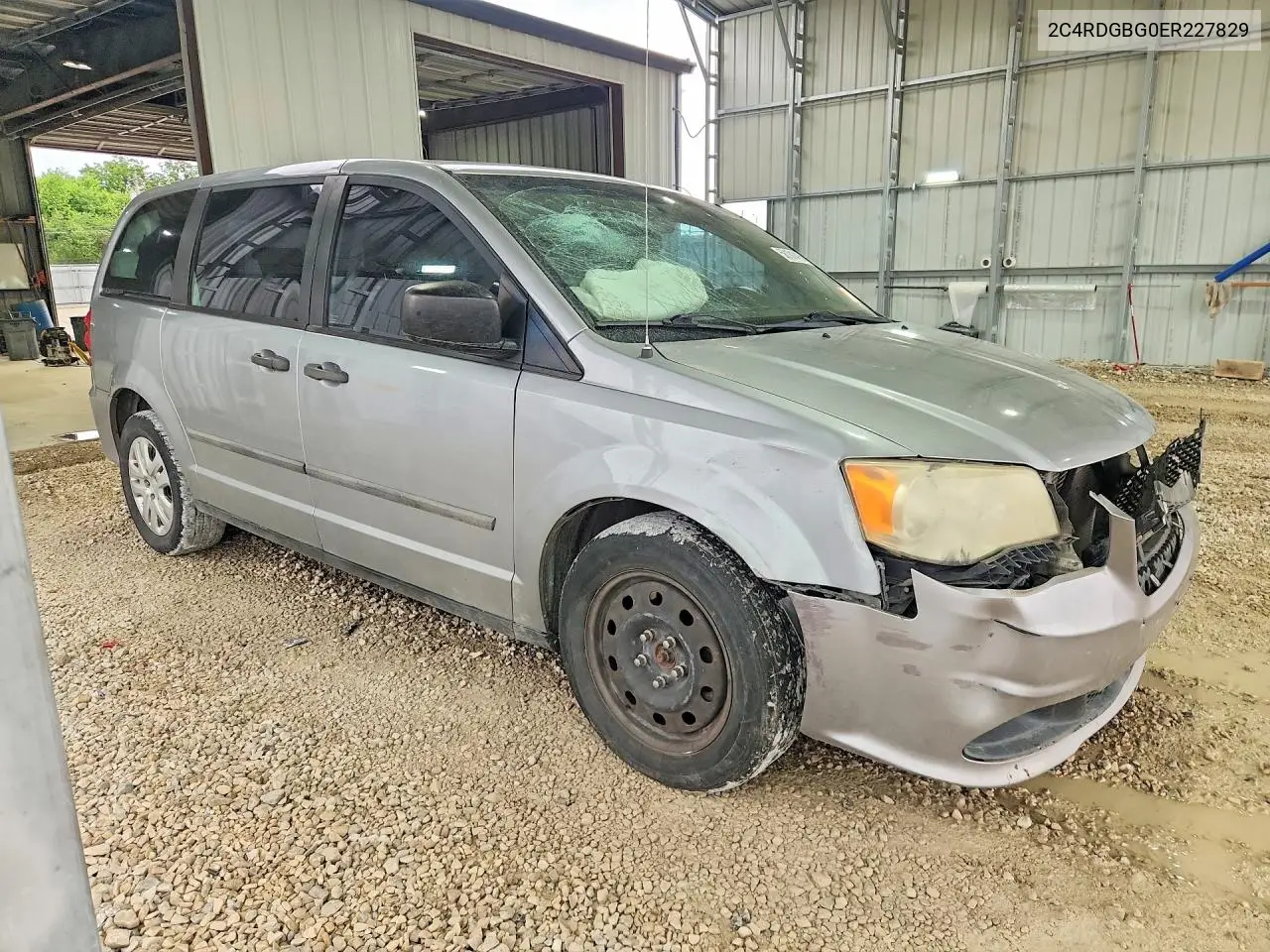 2014 Dodge Grand Caravan Se VIN: 2C4RDGBG0ER227829 Lot: 58101416