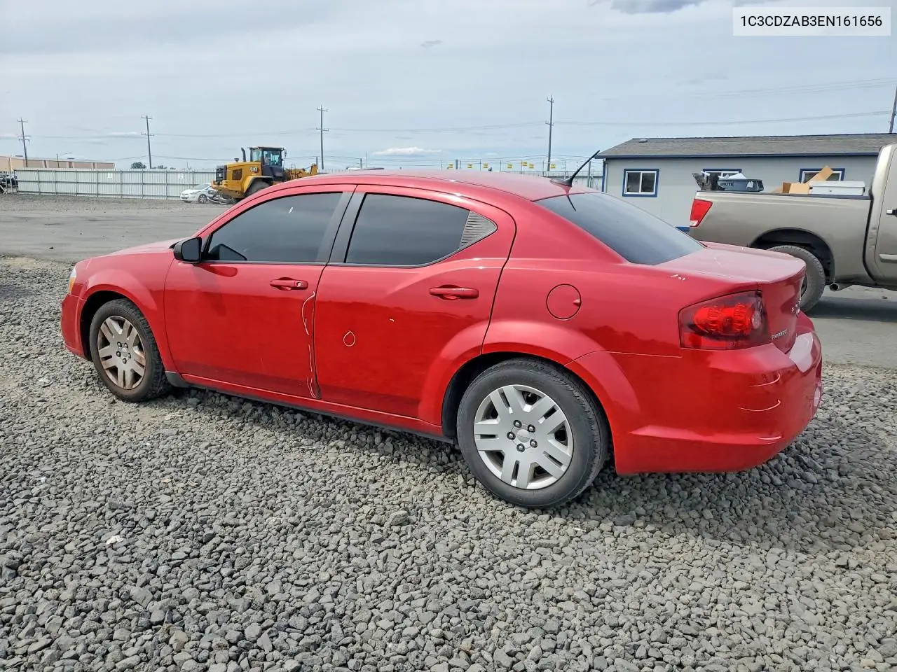 2014 Dodge Avenger Se VIN: 1C3CDZAB3EN161656 Lot: 58602956