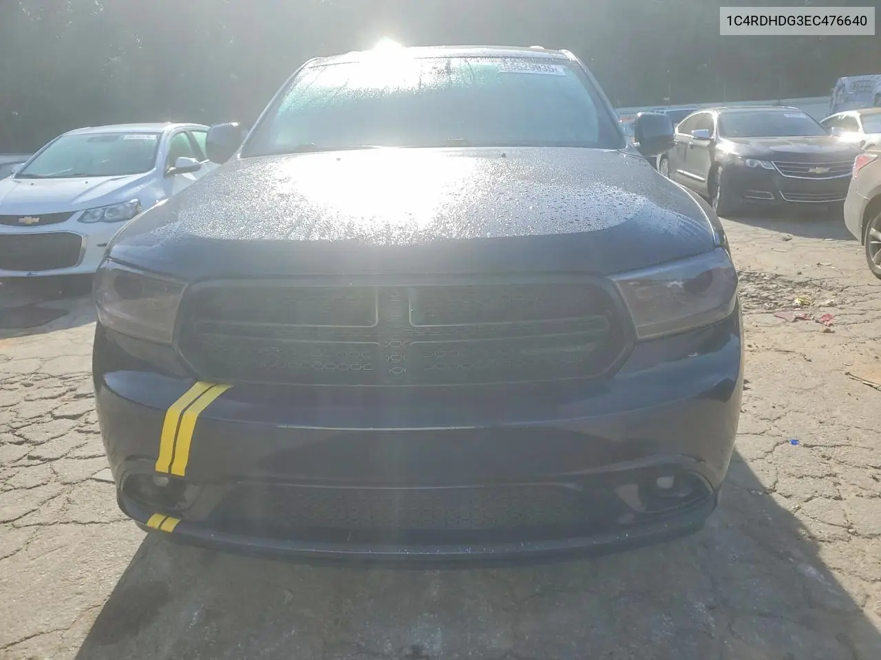 2014 Dodge Durango Limited VIN: 1C4RDHDG3EC476640 Lot: 58629936