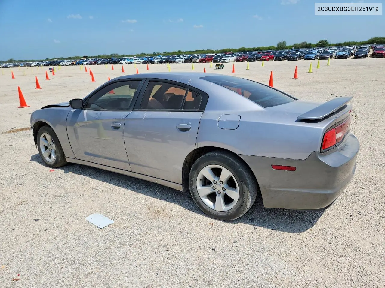 2014 Dodge Charger Se VIN: 2C3CDXBG0EH251919 Lot: 58735056