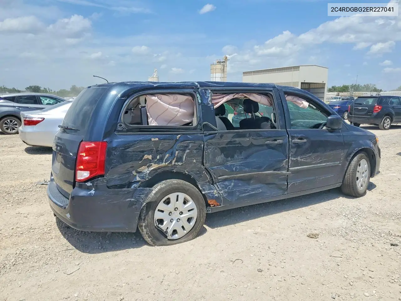 2014 Dodge Grand Caravan Se VIN: 2C4RDGBG2ER227041 Lot: 59177176