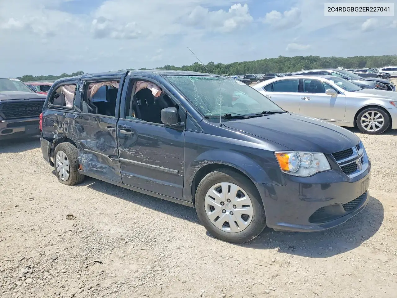2014 Dodge Grand Caravan Se VIN: 2C4RDGBG2ER227041 Lot: 59177176