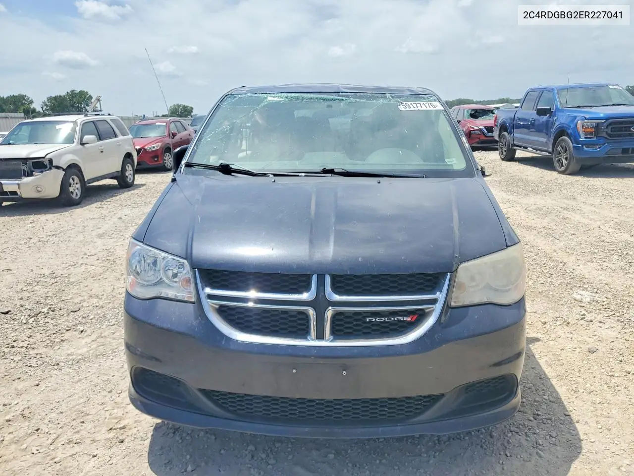 2014 Dodge Grand Caravan Se VIN: 2C4RDGBG2ER227041 Lot: 59177176