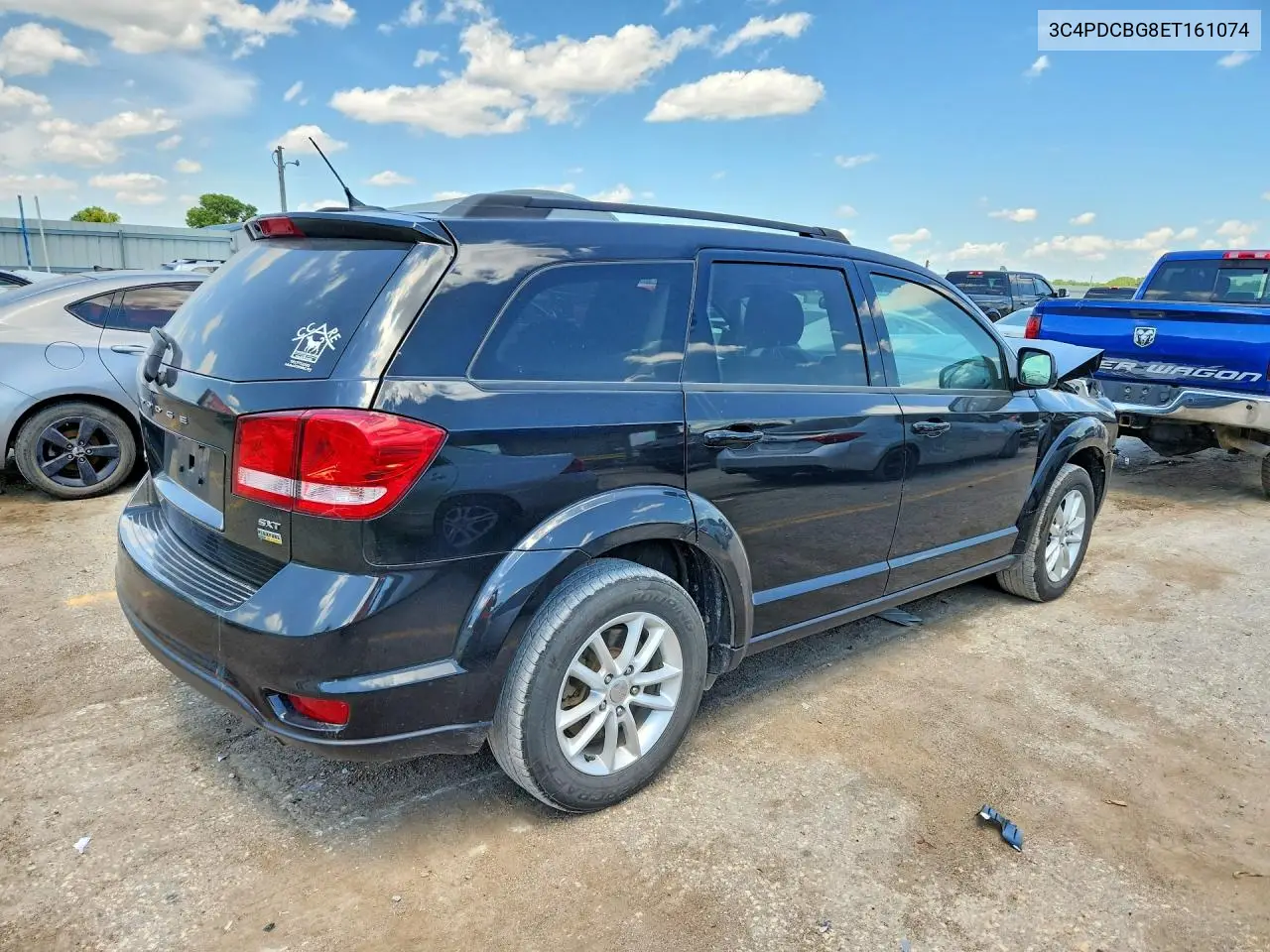 2014 Dodge Journey Sxt VIN: 3C4PDCBG8ET161074 Lot: 59359636