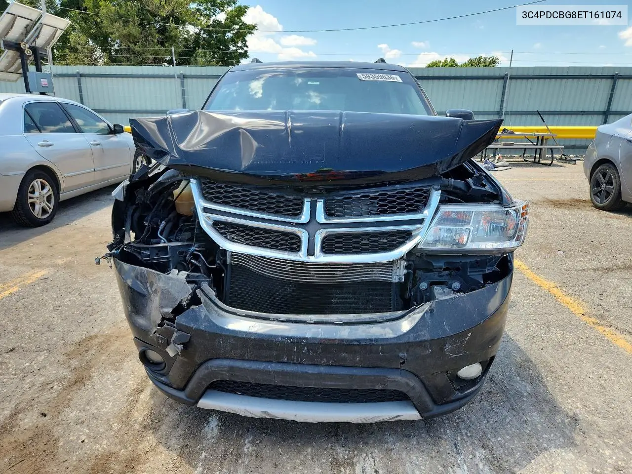 2014 Dodge Journey Sxt VIN: 3C4PDCBG8ET161074 Lot: 59359636