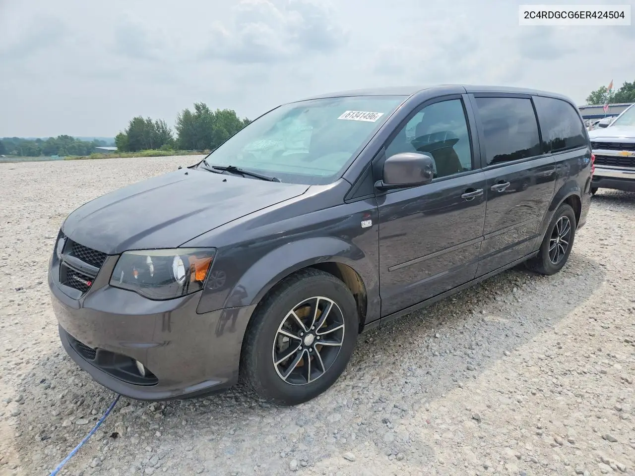 2014 Dodge Grand Caravan Sxt VIN: 2C4RDGCG6ER424504 Lot: 61341496