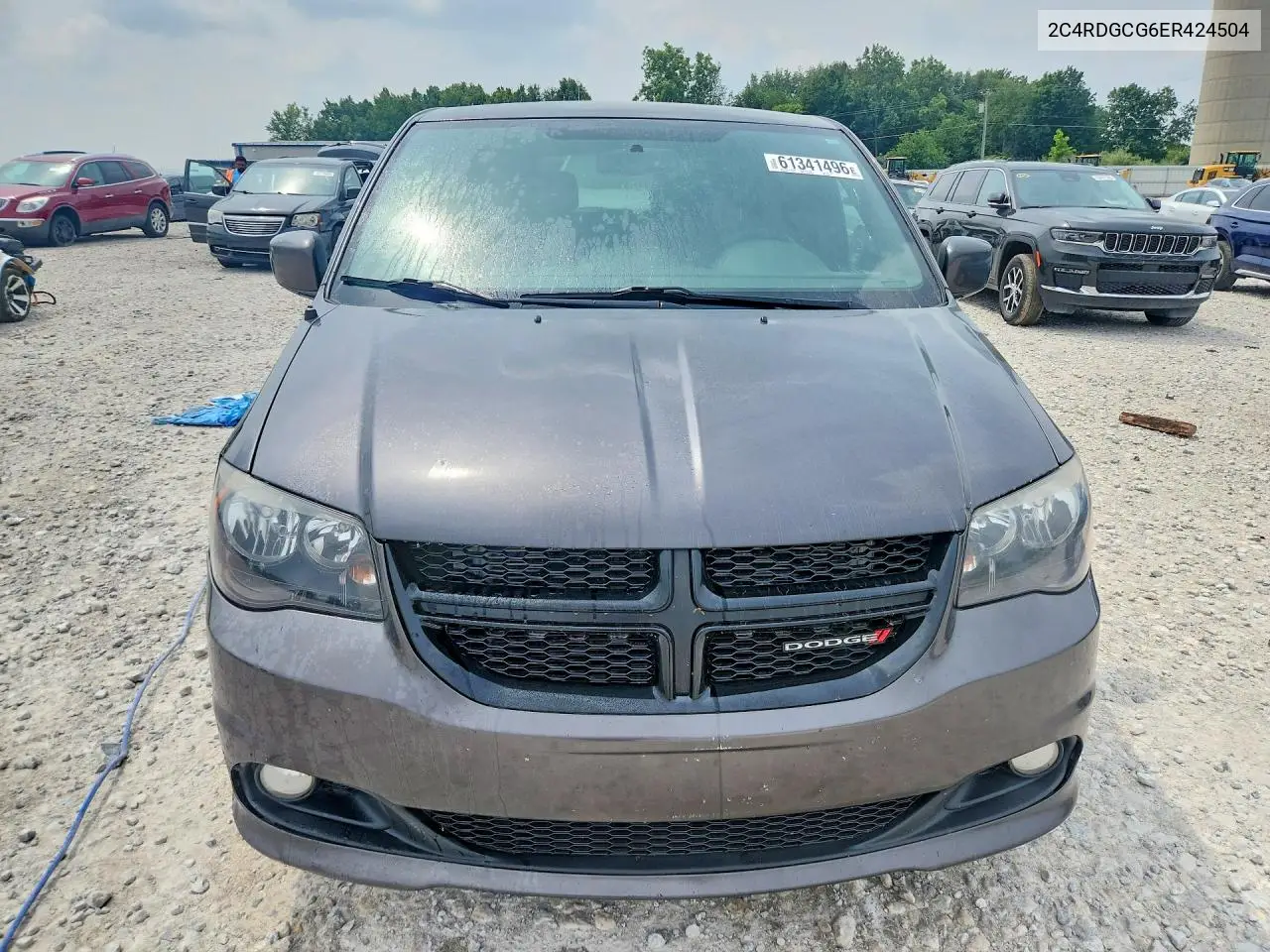 2014 Dodge Grand Caravan Sxt VIN: 2C4RDGCG6ER424504 Lot: 61341496