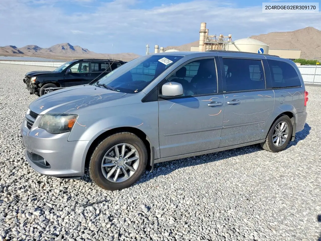 2014 Dodge Grand Caravan R/T VIN: 2C4RDGEG2ER309170 Lot: 61347216
