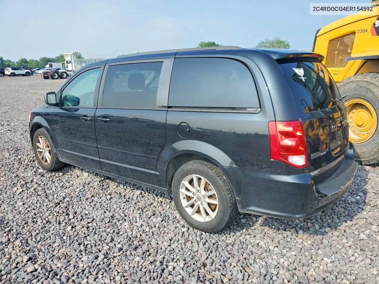 2014 Dodge Grand Caravan Sxt VIN: 2C4RDGCG4ER154592 Lot: 61809846