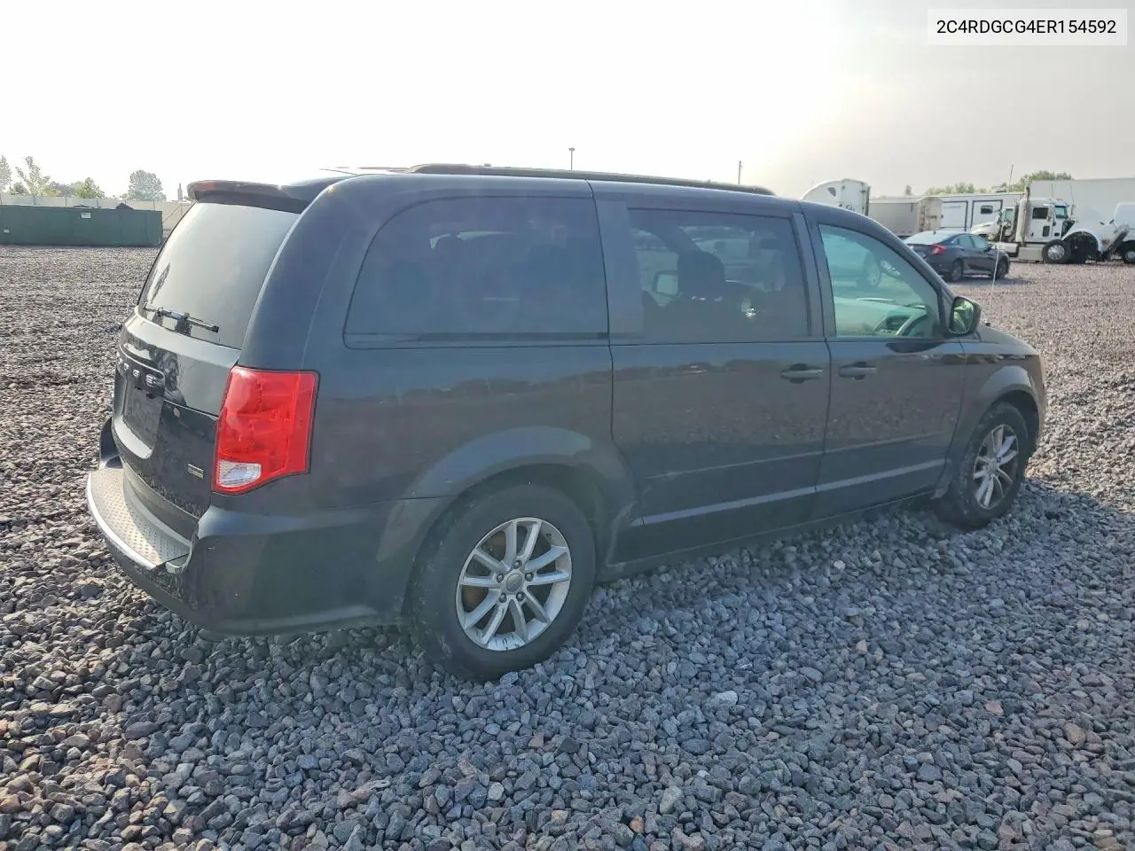 2014 Dodge Grand Caravan Sxt VIN: 2C4RDGCG4ER154592 Lot: 61809846