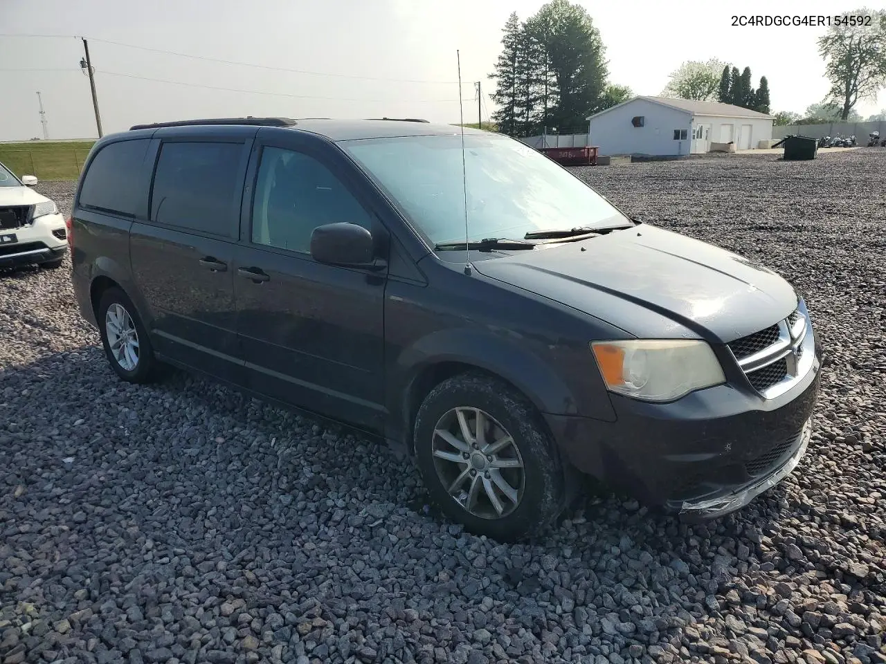2014 Dodge Grand Caravan Sxt VIN: 2C4RDGCG4ER154592 Lot: 61809846