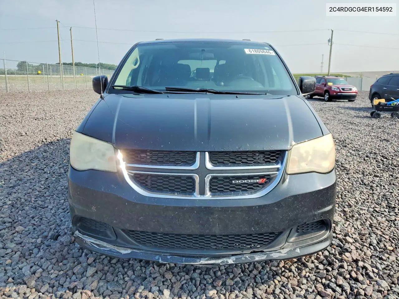 2014 Dodge Grand Caravan Sxt VIN: 2C4RDGCG4ER154592 Lot: 61809846