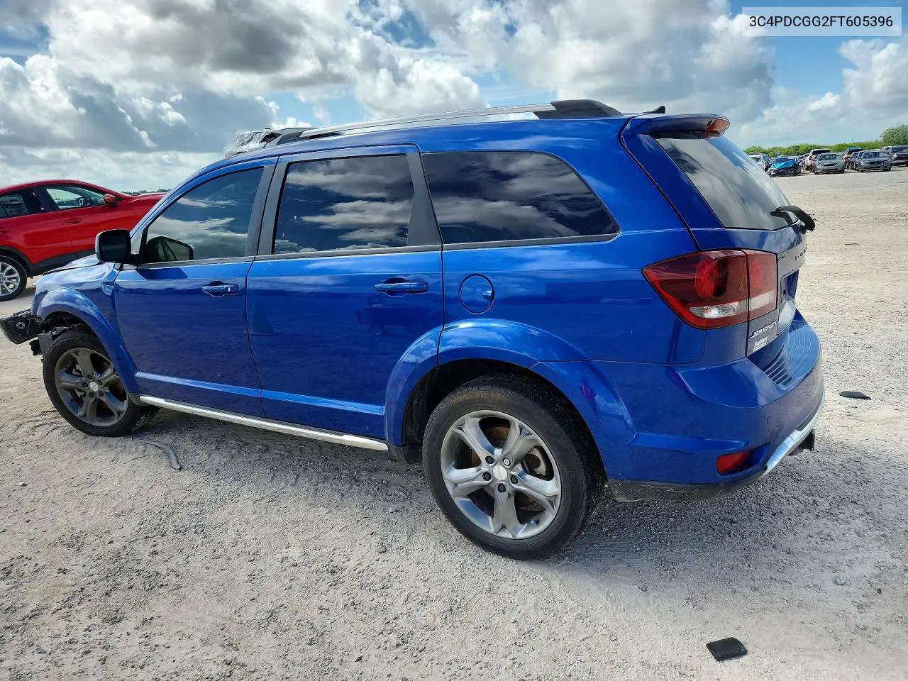 2015 Dodge Journey Crossroad VIN: 3C4PDCGG2FT605396 Lot: 56852686