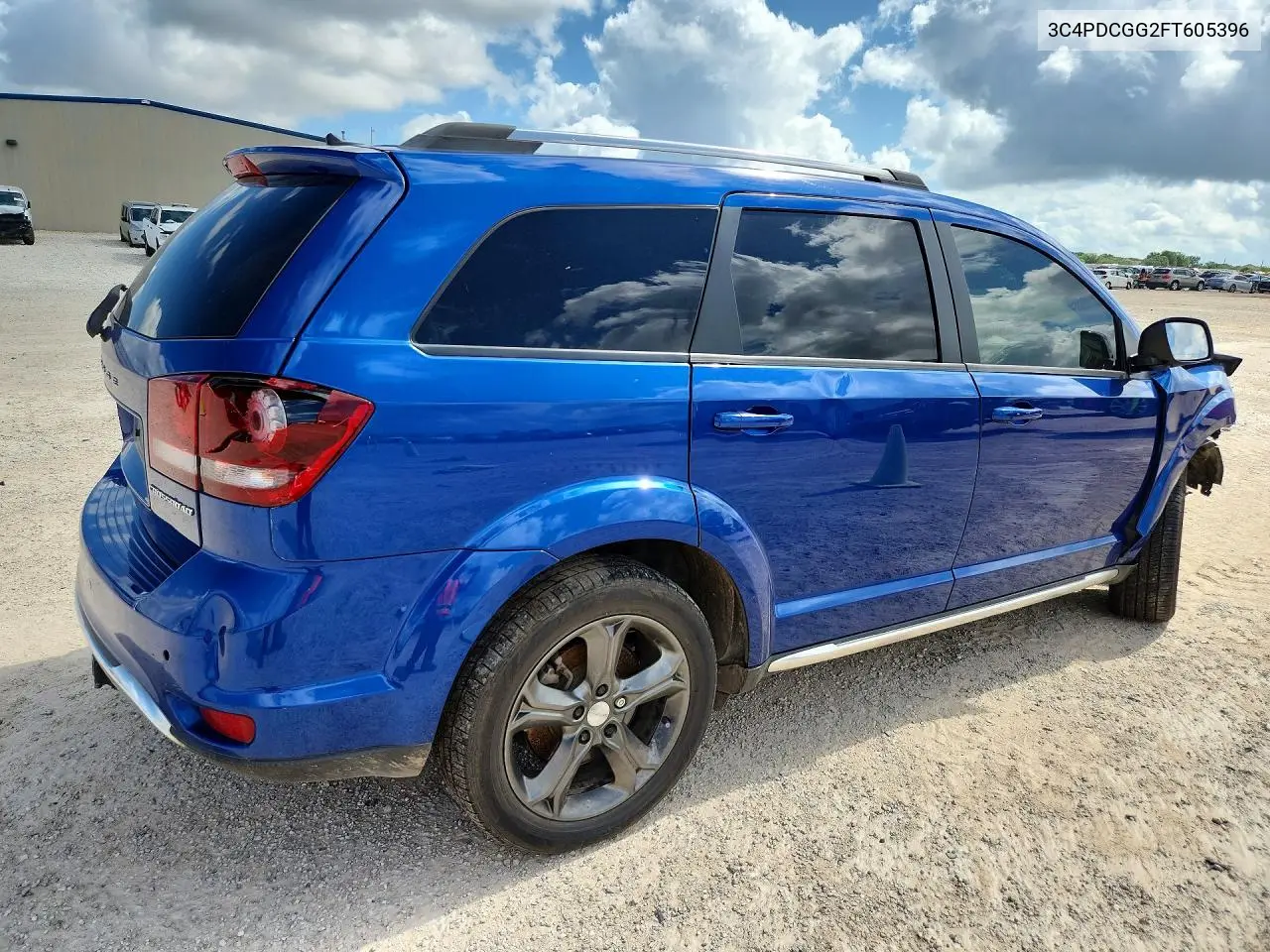 2015 Dodge Journey Crossroad VIN: 3C4PDCGG2FT605396 Lot: 56852686