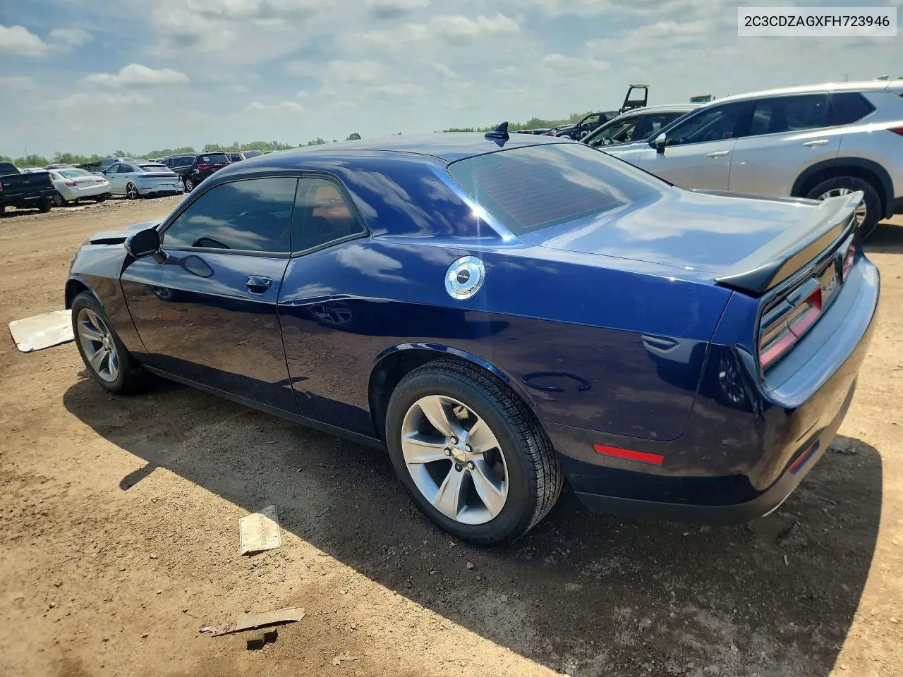 2015 Dodge Challenger Sxt VIN: 2C3CDZAGXFH723946 Lot: 57051166