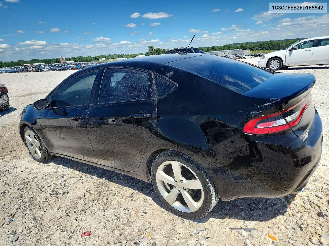 2015 Dodge Dart Gt VIN: 1C3CDFEB2FD166542 Lot: 57886216