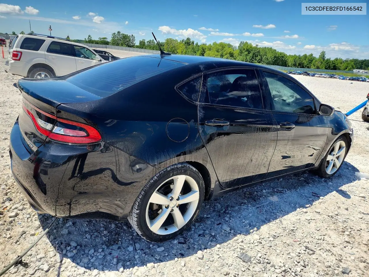 2015 Dodge Dart Gt VIN: 1C3CDFEB2FD166542 Lot: 57886216