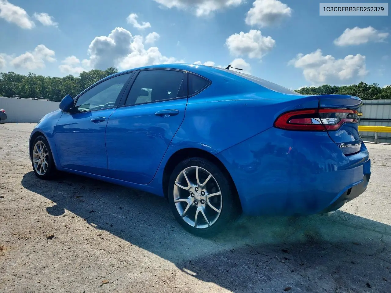 2015 Dodge Dart Sxt VIN: 1C3CDFBB3FD252379 Lot: 59247626