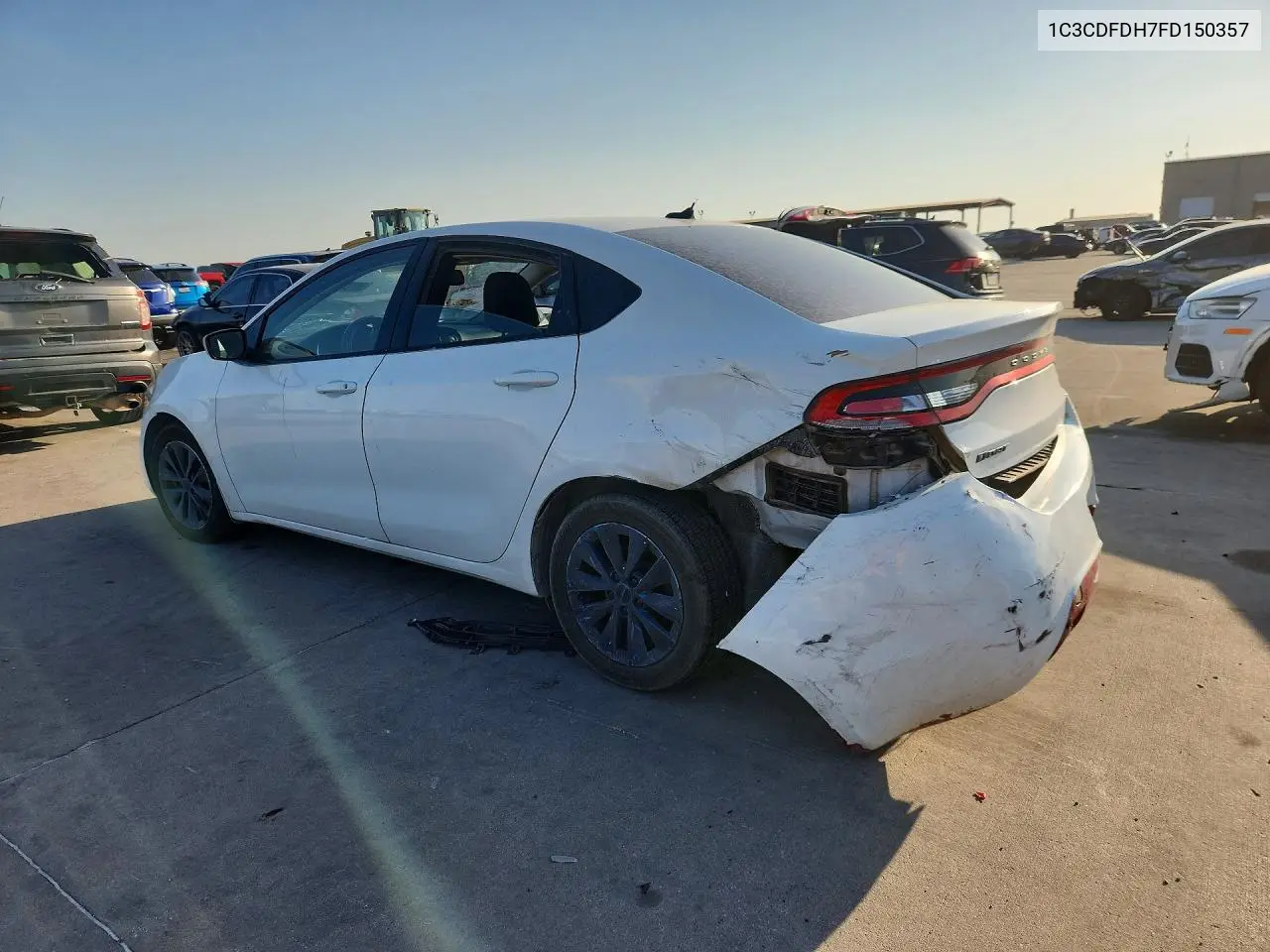 2015 Dodge Dart Se Aero VIN: 1C3CDFDH7FD150357 Lot: 59724006