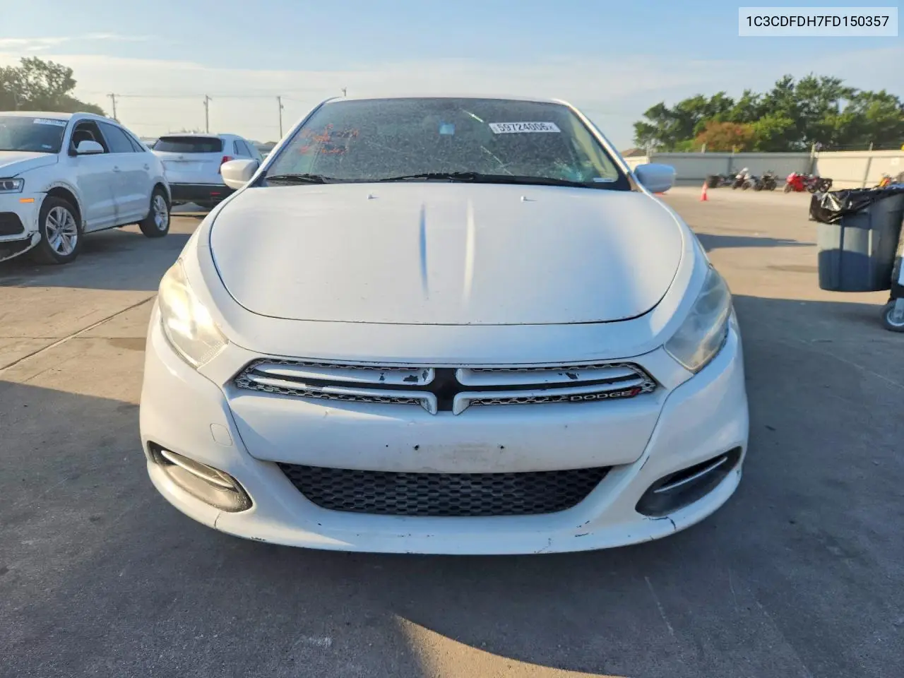 2015 Dodge Dart Se Aero VIN: 1C3CDFDH7FD150357 Lot: 59724006