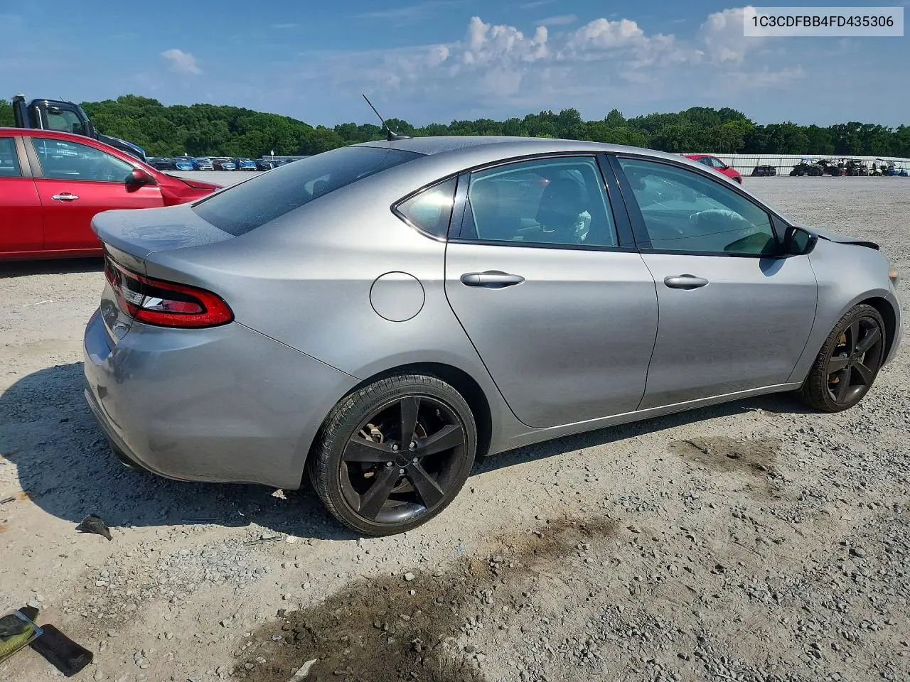 2015 Dodge Dart Sxt VIN: 1C3CDFBB4FD435306 Lot: 59963856