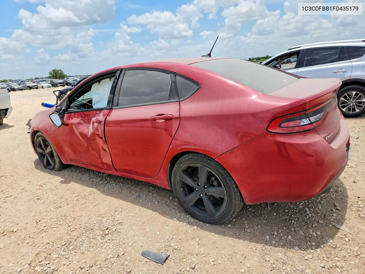 2015 Dodge Dart Sxt VIN: 1C3CDFBB1FD435179 Lot: 60304996