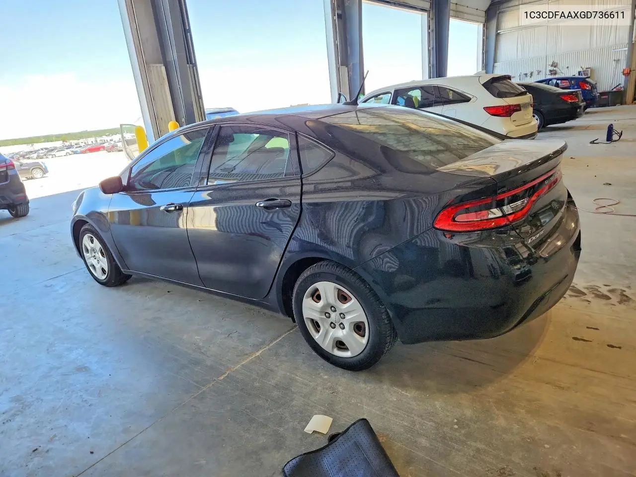2016 Dodge Dart Se VIN: 1C3CDFAAXGD736611 Lot: 55076686