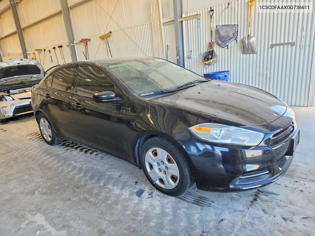 2016 Dodge Dart Se VIN: 1C3CDFAAXGD736611 Lot: 55076686